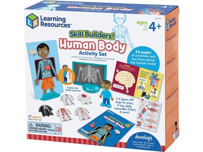 Learning Resources Skill Builders! Human Body Activity Set (LER1261)