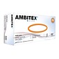 Ambitex V200 Series Latex Free Clear Vinyl Gloves, Small, 100/Box (VSM200)