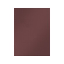 ComplyRight Tax Presentation Folder with Side-Staple Tabs, Burgundy, 50/Pack (PBSS24)