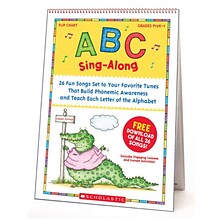 Scholastic ABC Sing-Along Flip Chart, Digital Download (SC-0439784395)