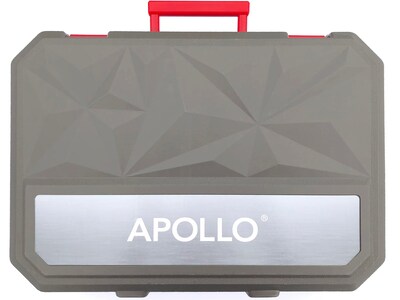 Apollo Tools Mechanics Tool Set, 95-Piece, Gray/Red (DT1242)