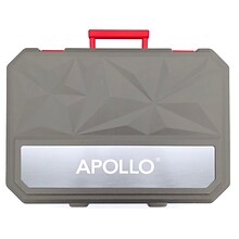 Apollo Tools Mechanics Tool Set, 95-Piece, Gray/Red (DT1242)