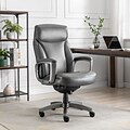 La-Z-Boy Leather Executive Chair, Gray (51446)