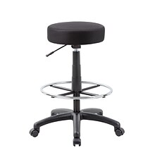 Boss® The Dot Drafting Stool, Black (B16210-BK)