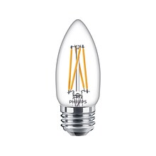 Philips 5.5-Watt Warm Glow LED Decorative Bulb, 10/Carton (549345)
