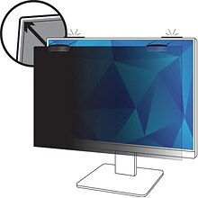 3M Privacy Filter for 23.8 in Full Screen Monitor with 3M COMPLY Magnetic Attach, 16:9 Aspect Ratio