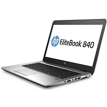HP EliteBook 840 G4 14 Refurbished Laptop, Intel Core i5, 8GB Memory, 256GB SSD, Windows 10 Pro (05