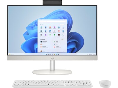 HP 24-cr1156 23.8 Touchscreen All-in-One Desktop Computer, Intel Core Ultra 5-125H, 8GB Memory, 512