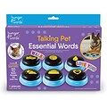 Hunger For Words Talking Pet Essential Words Dog Toy Set, Multicolored, 6 Pieces (LER9352)