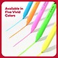 TRU RED™ Pocket Stick Highlighter with Grip, Chisel Tip, Yellow, Dozen (TR54580)