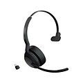 jabra Evolve2 55 Wireless Noise Canceling Bluetooth Mono Phone & Computer Headset, USB-C, UC-Certifi
