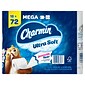 Charmin Ultra Soft Mega Toilet Paper, 2-Ply, White, 224 Sheets/Roll, 18 Rolls/Pack (87978/01450)