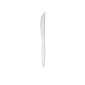 Dixie Plastic Knife 7", Medium-Weight, White, 1000/Carton (KM217)