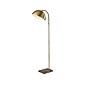 Adesso Paxton 61" Antique Brass Floor Lamp with Dome Shade (3479-21)