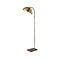 Adesso Paxton 61 Antique Brass Floor Lamp with Dome Shade (3479-21)