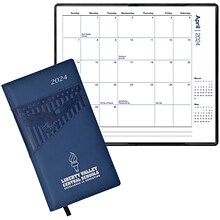 Custom Duo Patriot Pocket Monthly Calendar
