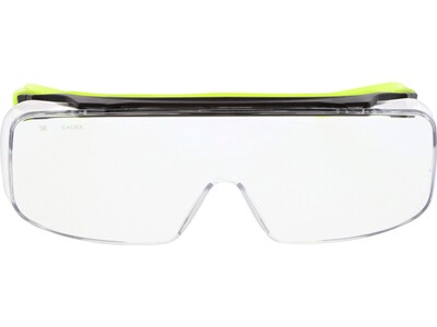 MCR Safety Klondike OTG Anti-Fog Safety Glasses, Over the Glasses, Clear Lens (OG220DC)