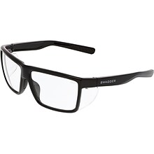 MCR Safety Swagger SR2 Safety Glasses, Anti-Scratch, Wraparound, Clear Lens (SR210)