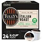 Tully's Italian Roast Coffee, Dark Roast, Keurig® K-Cup® Pods, 24/Box (193019)