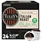 Tullys Italian Roast Coffee, Dark Roast, Keurig® K-Cup® Pods, 24/Box (193019)