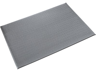 Crown Mats Comfort-King Anti-Fatigue Mat, 36 x 144, Steel Gray (CK 0312GY)