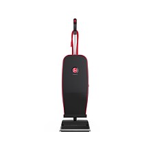 Hoover Commercial Superior Lite Upright Vacuum, Black/Red (CH50200)