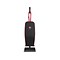 Hoover Commercial Superior Lite Upright Vacuum, Black/Red (CH50200)