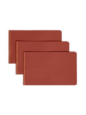 Smead Premium Pressboard Report Cover, 2 Expansion, Legal Size, Red, 25/Box (81732)