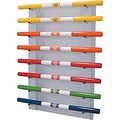 Cando® Wate™ Bar Holder; 8 Bar Horizontal Wall Rack