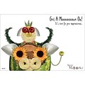 Merry Menageries™ Standard 4x6 Postcards; Get A Mooooooove On!