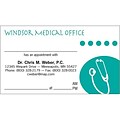 Medical Arts Press® Color Choice Medical Appointment Cards; Stethoscope