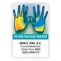 Medical Arts Press® Chiropractic Die-Cut Magnets; We Help Your Body Heal Itself