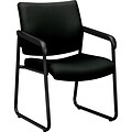 basyx® by HON VL443 Series Sled Base Guest Chairs; Black