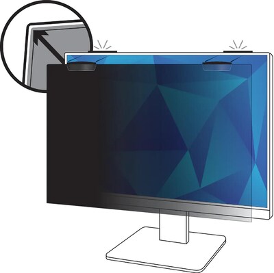 3M Privacy Filter for 23.0 in Full Screen Monitor with 3M COMPLY Magnetic Attach, 16:9 Aspect Ratio