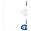 Medical Arts Press® Eye Care Color Choice Letterhead; Eye and Dots, Blank
