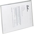 Quill Brand® Transparent Pockets, Letter Size, Clear, 5/Pack (11405-QCC)