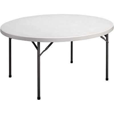 Correll 60 Round Plastic Folding Table