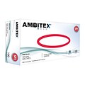 Ambitex N400 Series Powder Free Blue Nitrile Gloves, Small, 100/Box (NSM400)