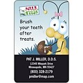 Medical Arts Press® 2x3 Full-Color Dental Magnets; Brush Your Teeth after Treats, Silly Antics™