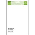 Custom Printed Medical Arts Press® Full-Color Memo Pads; Accounting/Financial, Green Graph