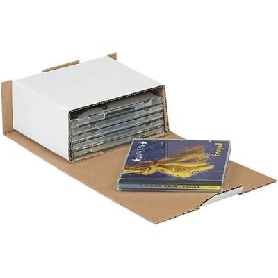 Corrugate DVD Mailers; 7-5/8x5-7/16x3-9/16