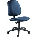 Global® Goal Low Back Task Chair without Arms; Blue