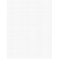 Classic® Laid Non-personalized 2nd Sheet Letterhead; 24 lb., White