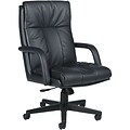 Global® Troy Leather High-Back Tilter Chair
