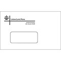 #9 1-Color Envelopes with Window, White