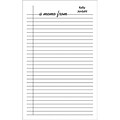 Custom Printed Medical Arts Press® Memo Pads; A Memo From Design