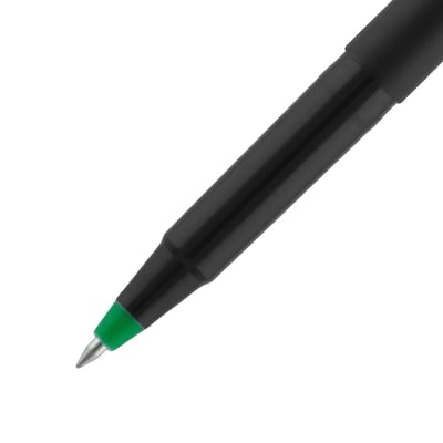 uniball Roller Rollerball Pens, Fine Point, 0.7mm, Green Ink, Dozen (60104)