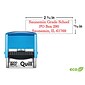 Custom Quill 2000 Plus® Self-Inking Printer P 40 Stamp, 13/16" x 2-3/16"