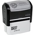 2000 Plus® Self-Inking Ohio Notary Stamp; 1-1/2x3, Up to 10 Lines