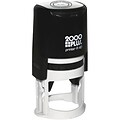 2000 Plus® Self-Inking Round Notary Stamp; 1-9/16 Diameter, Up to 11 Lines